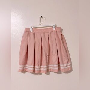 Hot Topic M Pink Cheer Skirt